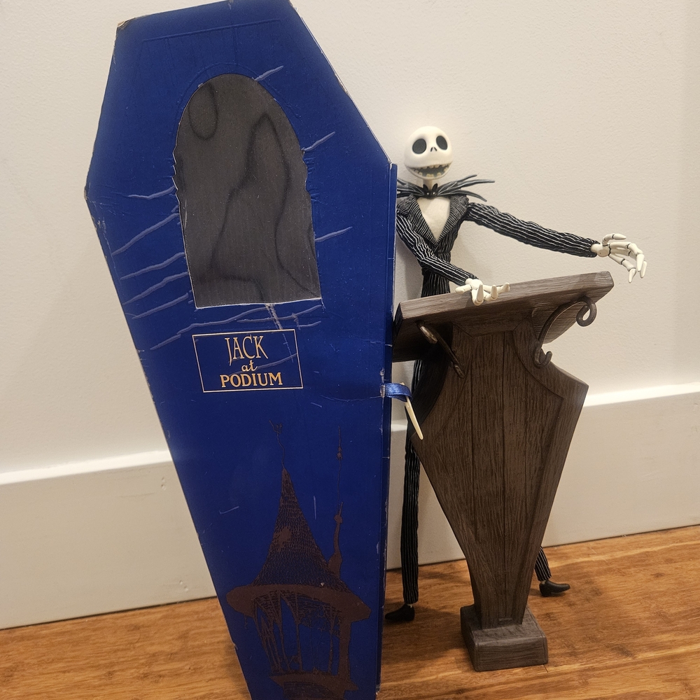 Jack Skellington Figure with Podium